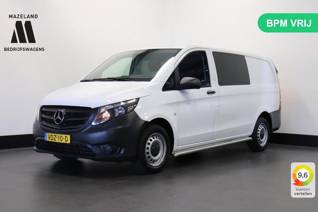 Mercedes-Benz Vito 111 CDI Lang Dubbele Cabine EURO 6 - Airc, Autos, Achat, Entreprise, Mercedes-Benz, Diesel