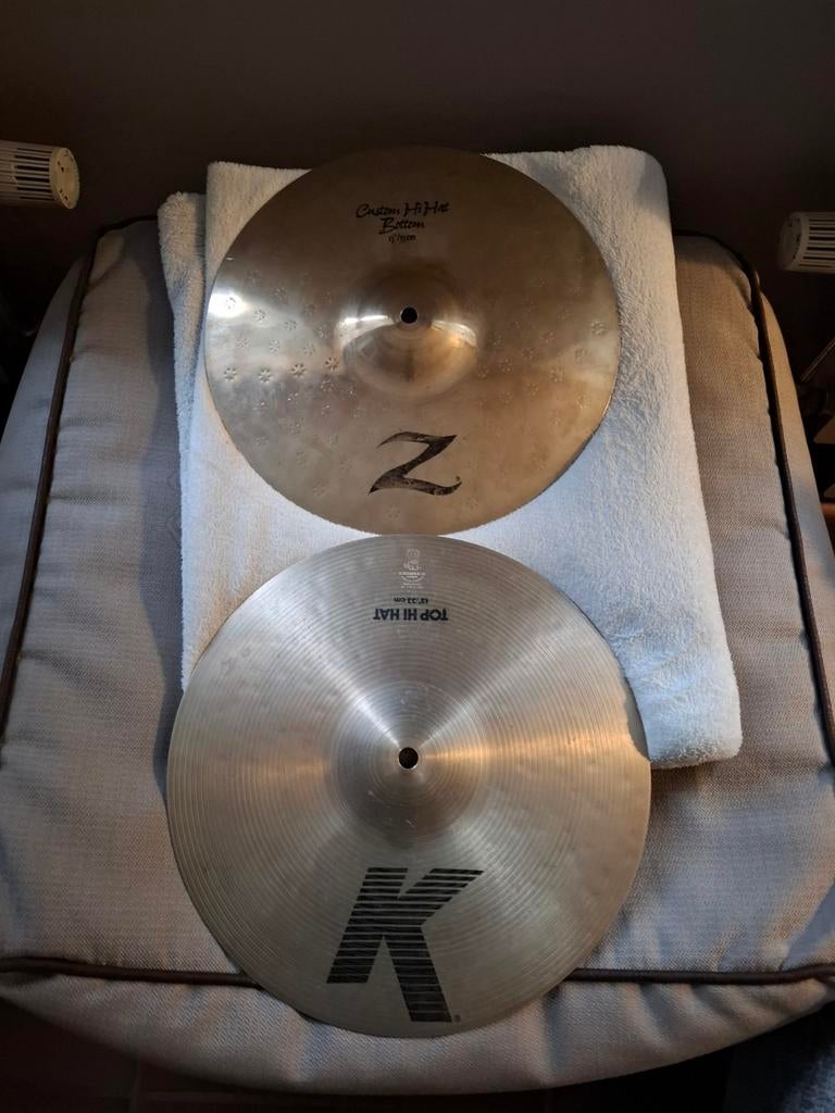 Kit hihat personnalisé Zildjian k/z 13 pouces pour votre bat, Enlèvement ou Envoi