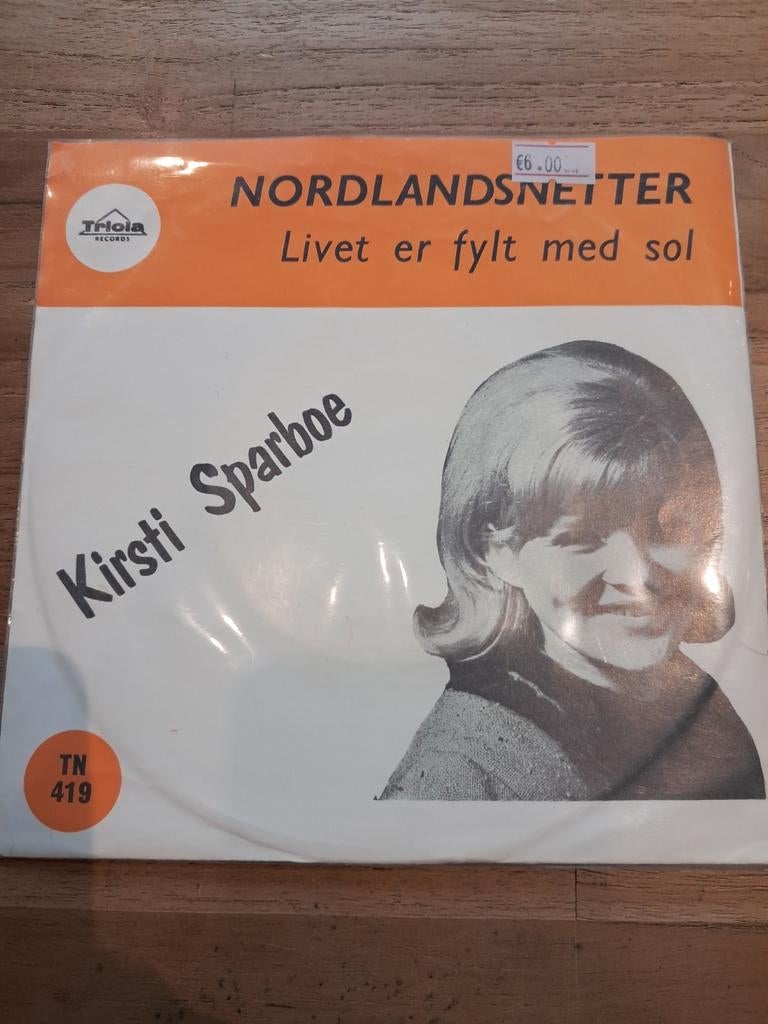 7inch Kirsti Sparboe, Enlèvement ou Envoi, Single, Utilisé, Pop