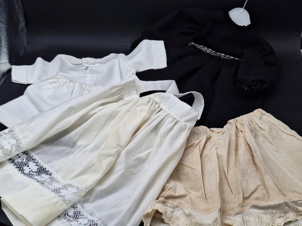 lot oude poppenkleding, jaren 40-50, Antiek en Kunst, Ophalen of Verzenden