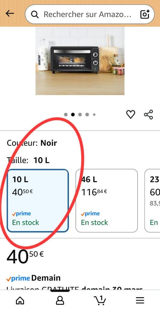 Mini-four neuf, Elektronische apparatuur, Ovens, Ophalen of Verzenden, Oven