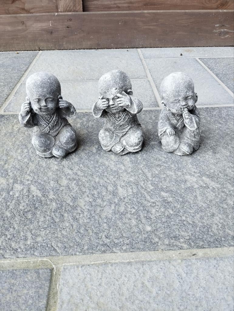 3 petits moines en plein air, Jardin & Terrasse, Enlèvement