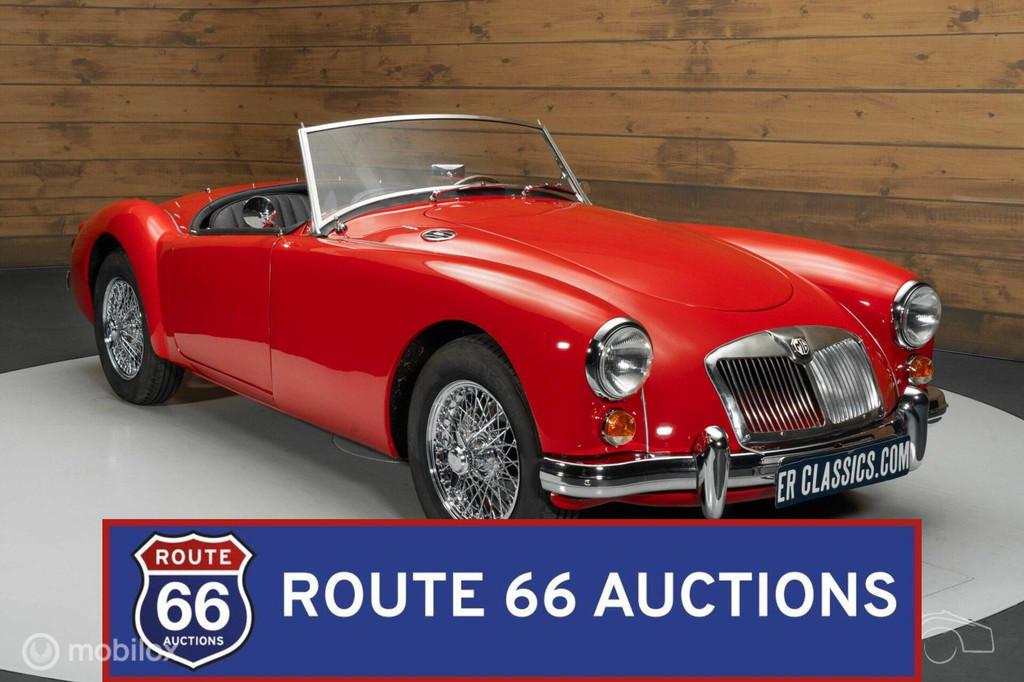 MG MGA 1600 Cabriolet | 1960 | Route 66 Auctions, Autos, Achat, Entreprise, Boîte manuelle, Autre carrosserie