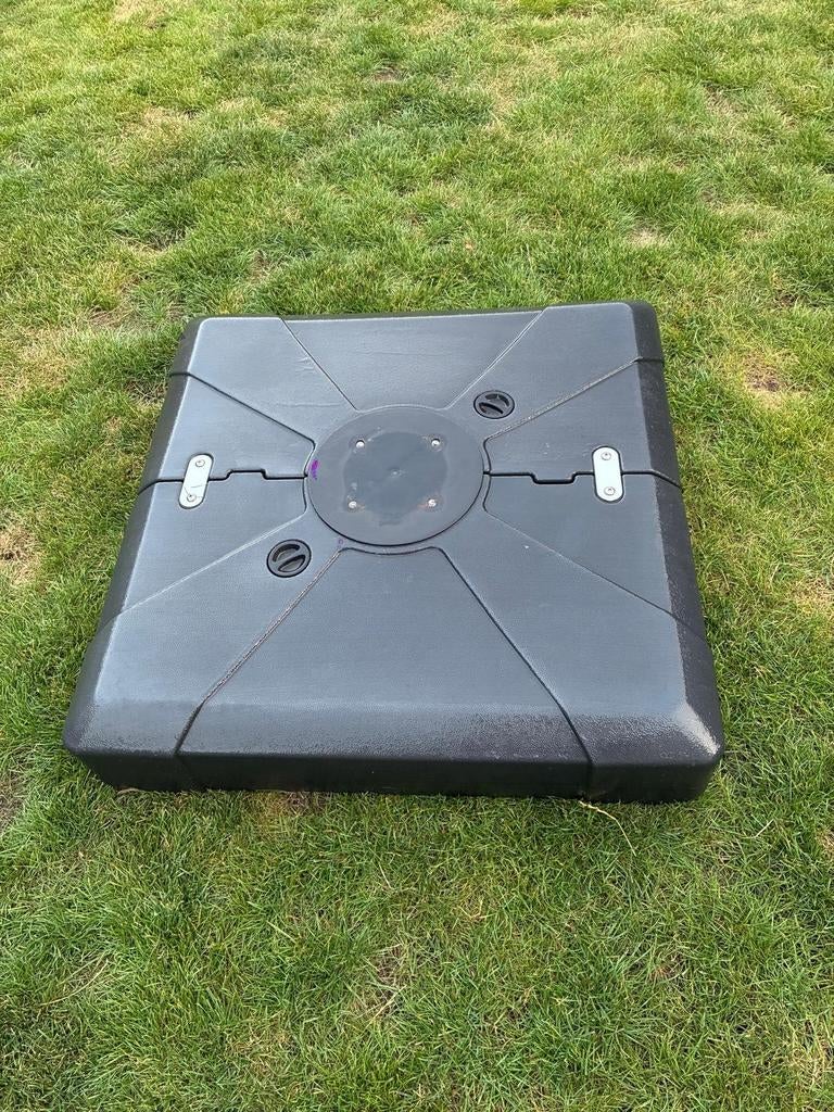 Parasolvoet zwart, Tuin en Terras, Parasols, Ophalen, Gebruikt, Minder dan 1 meter, Parasolvoet