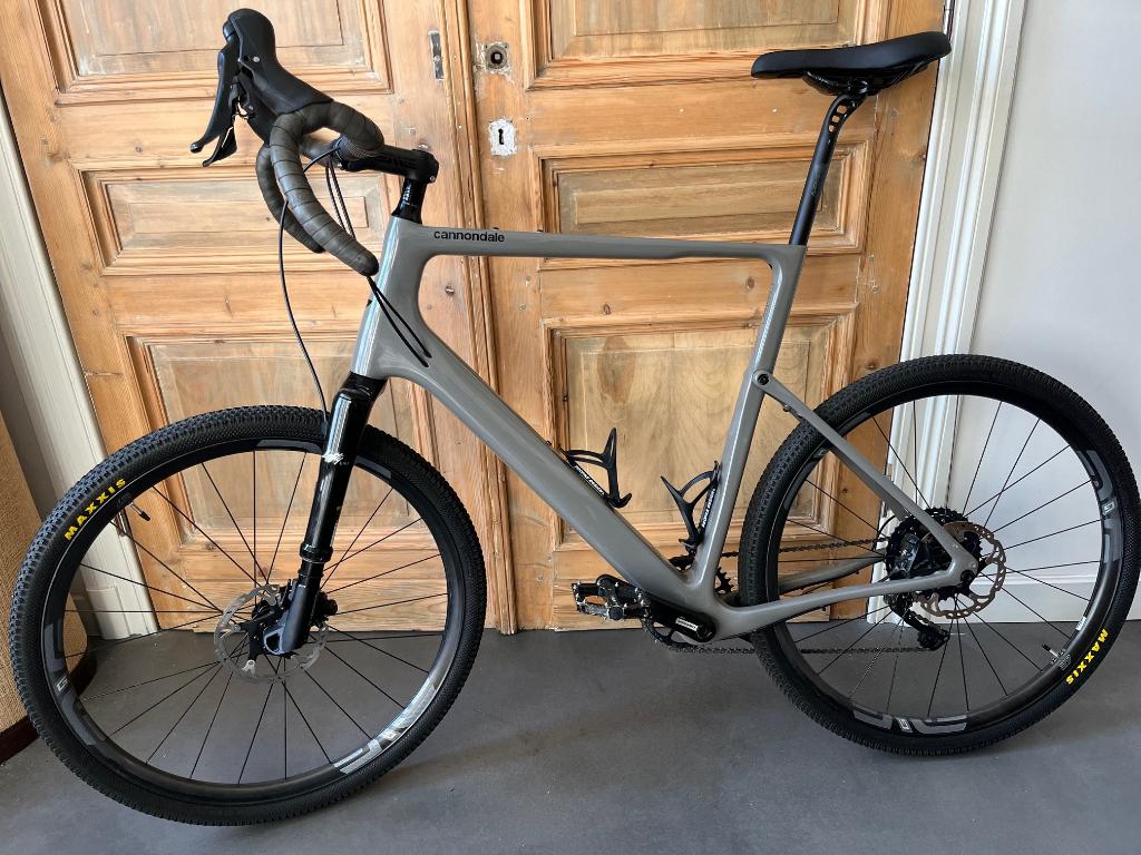 Cannondale Topstone Carbon Lefty XL + ENVE G27 Carbon Wielen, Vélos & Vélomoteurs, Vélos | VTT & Mountainbikes, Comme neuf, Hommes