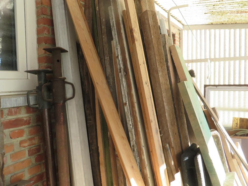 recuperatie planken , balken , kepers, Tuin en Terras, Ophalen, Balken