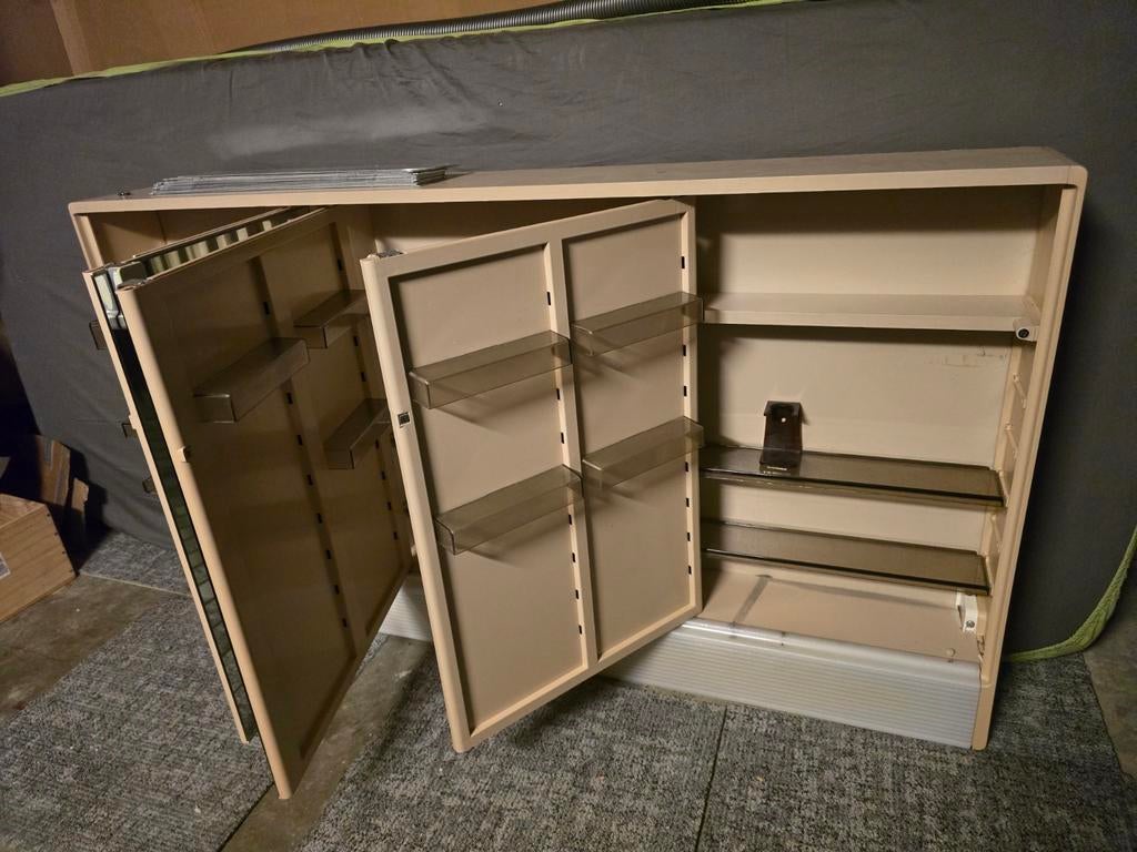 Meubles de salle de bains vintage – mural, Maison & Meubles, Accessoires pour la Maison | Paravents d'intérieur, Enlèvement ou Envoi