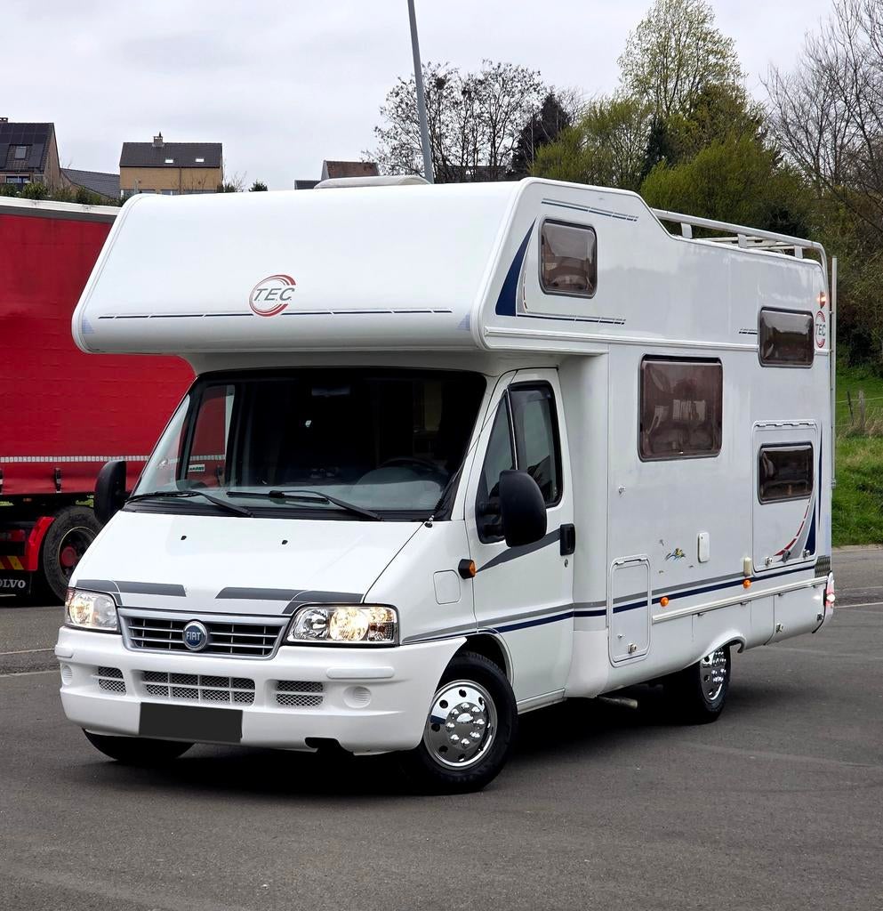 Fiat 2.8jtd TEC‼️6PL‼️Prêt à immatriculé ‼️85.000km‼️‼️‼️‼️, Caravanes & Camping, Camping-cars, Particulier, jusqu'à 6, Alcôve