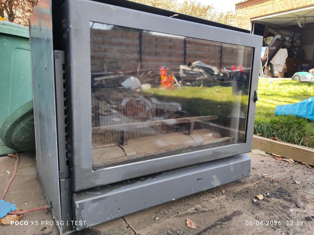 Inbouw houtkachel bodart & gonay, Maison & Meubles, Enlèvement, Encastré, Poêle à bois