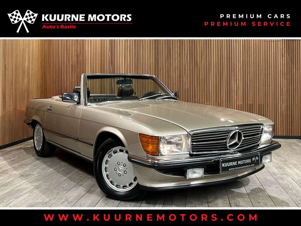 Mercedes-Benz 500-serie 500 SL *ORIGINEEL EUROPEES* Oldtimer, Cuir, Entreprise, Noir, Automatique