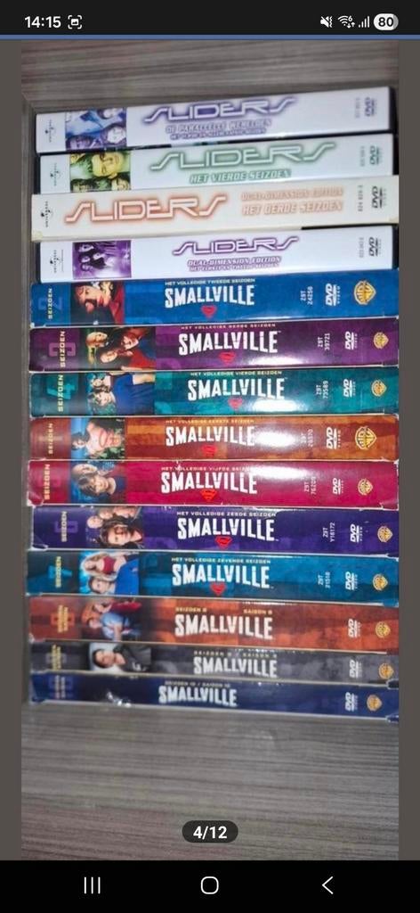 Blue ray  en dvds van series, Cd's en Dvd's, Ophalen of Verzenden