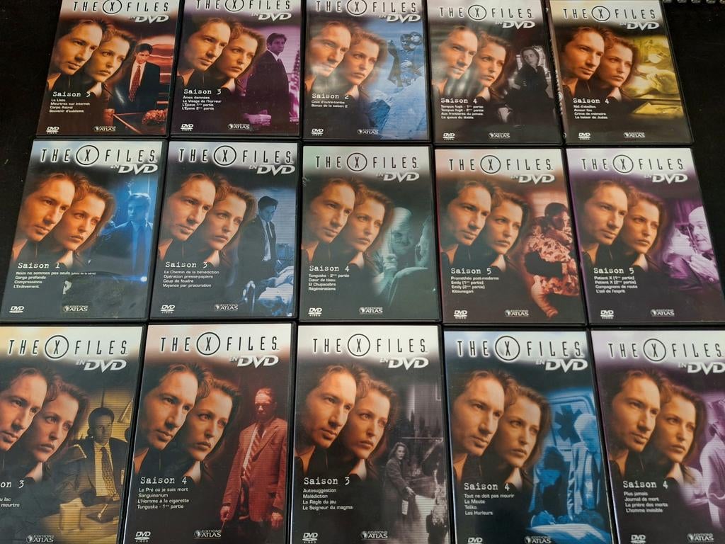 Lot 58 x DVD - The X Files / FR - NL, Vanaf 16 jaar, Ophalen of Verzenden, Zo goed als nieuw