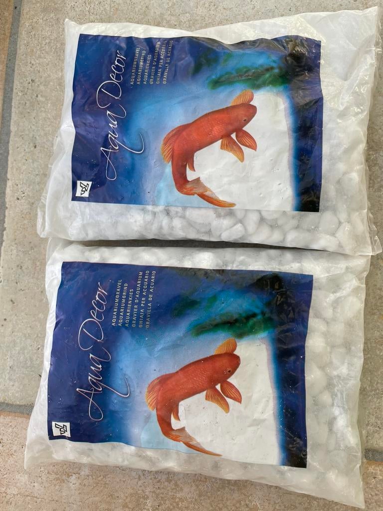 Aqua Decor mooie witte keien voor in het aquarium: NIEUW!, Dieren en Toebehoren, Ophalen, Nieuw, Overige typen