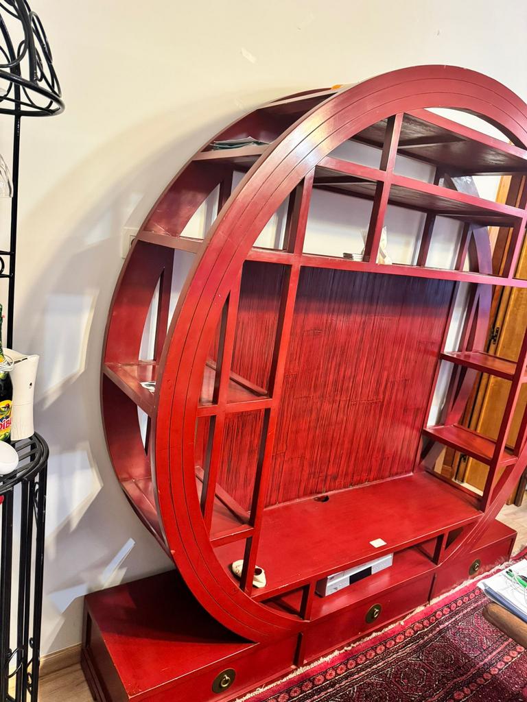 Meuble chinois avec table, Maison & Meubles, Enlèvement, Comme neuf