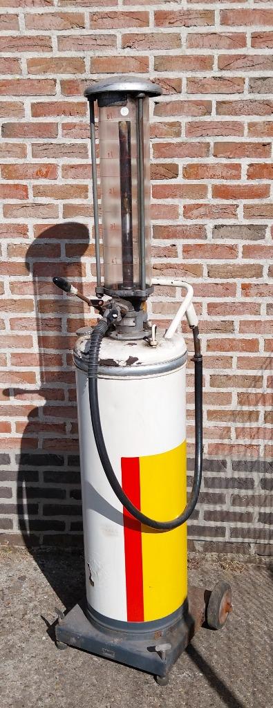 2 takt benzinepomp, Verzamelen, Merken en Reclamevoorwerpen, Ophalen of Verzenden