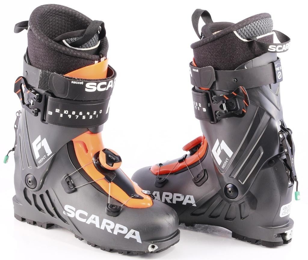 Chaussures de ski de randonnée 44.5 EU SCARPA F1 3.0 RENT, Carving, Enlèvement ou Envoi, Utilisé, Chaussures