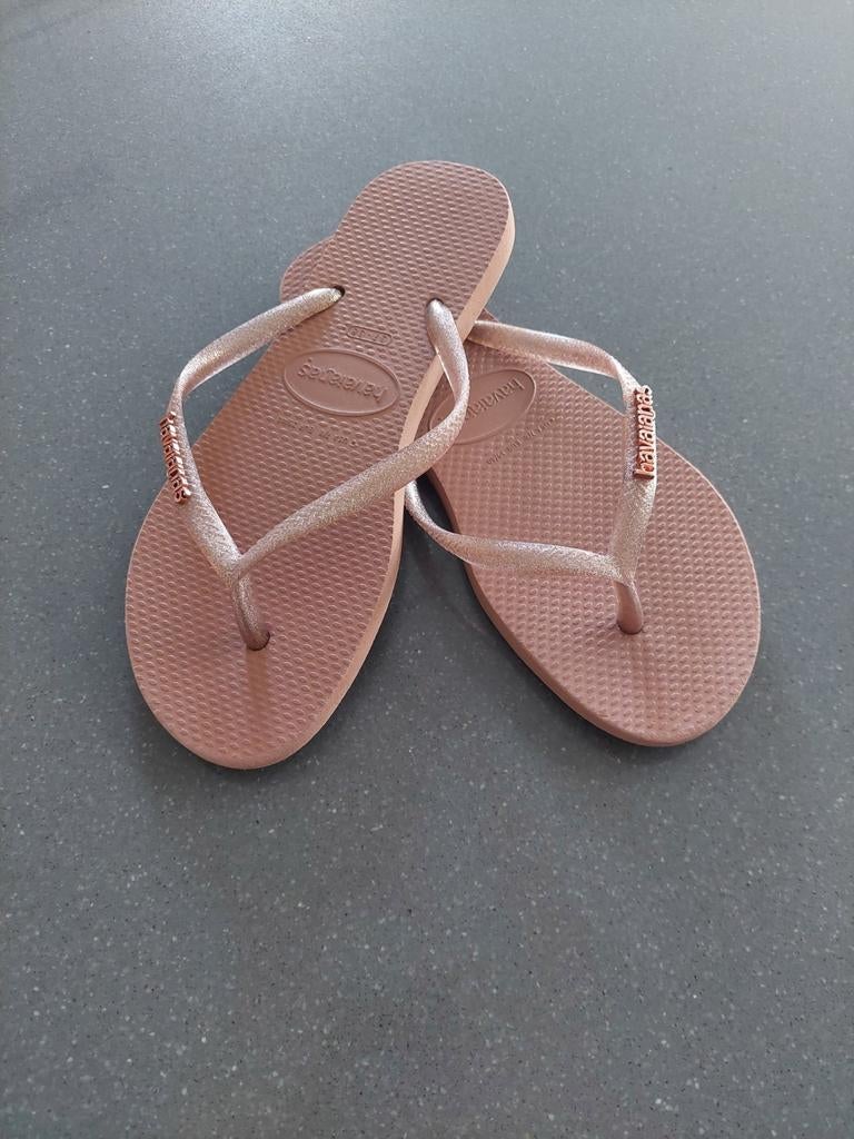 Tongs Havaianas - tailles 37 - 38, Enlèvement ou Envoi, Rose, Sandales de bain, Havaianas