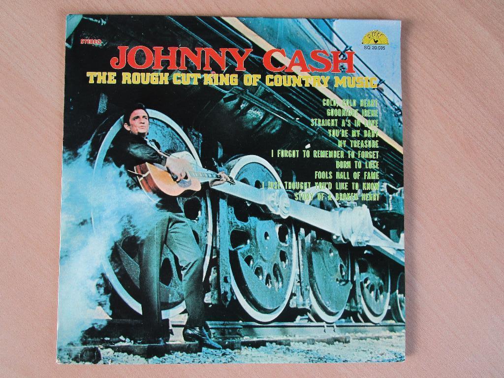 JOHNNY CASH : THE ROUGH CUT KING OF COUNTRY MUSIC...LP, Ophalen of Verzenden, Zo goed als nieuw, 12 inch, Overige genres