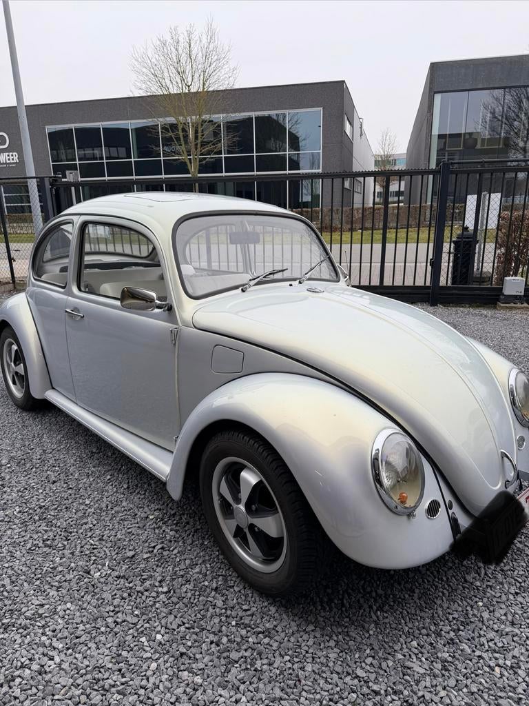 Volkswagen Beetle 1969 restaurée avec moteur 1776 cc, Autos, Volkswagen, 1776 cm³, Argent ou Gris, Achat, Boîte manuelle