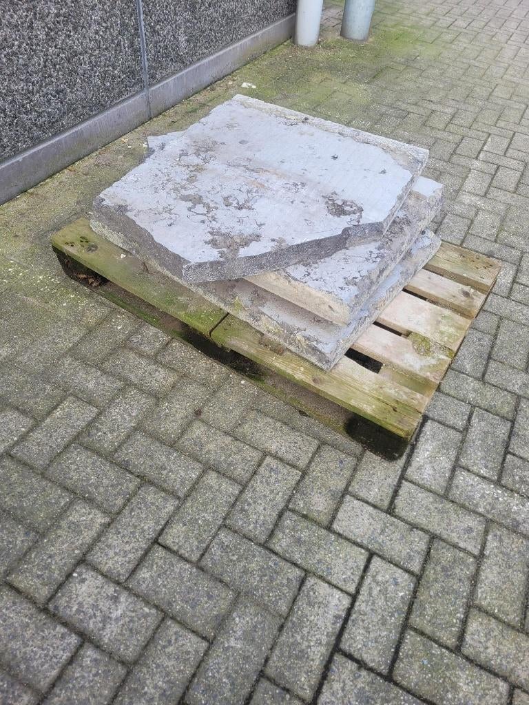 blauwe hardsteen plint, Moins de 100 cm, Enlèvement, Utilisé, Plinthes