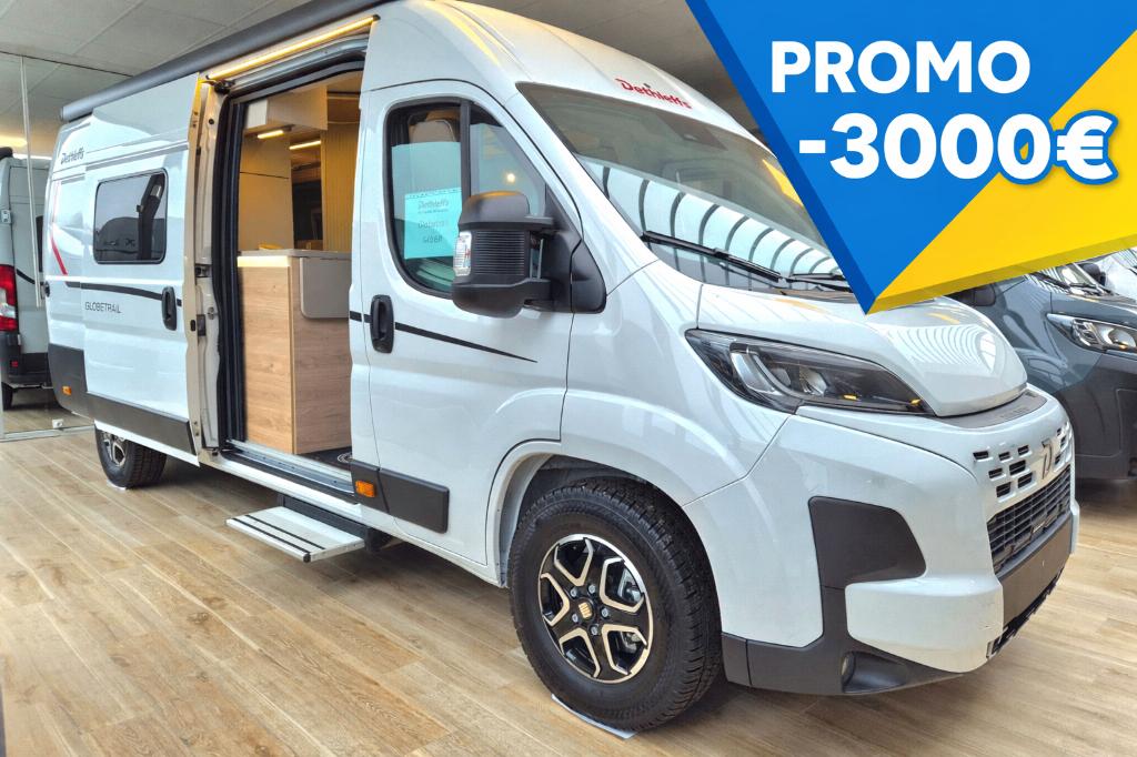 Dethleffs Globetrail 640 ER, Caravanes & Camping, 6 à 7 mètres, Fiat, Siège en L, Dethleffs