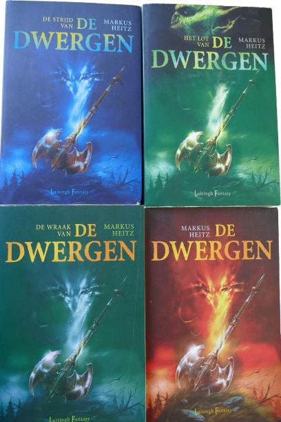 De Dwergen deel 1 t/m 4, Boeken, Ophalen of Verzenden, Gelezen, Markus Heitz