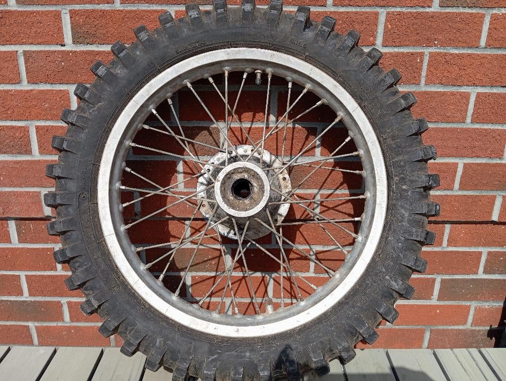 18" VINTAGE RUITENWIEL, Motoren, Ophalen of Verzenden, Gebruikt