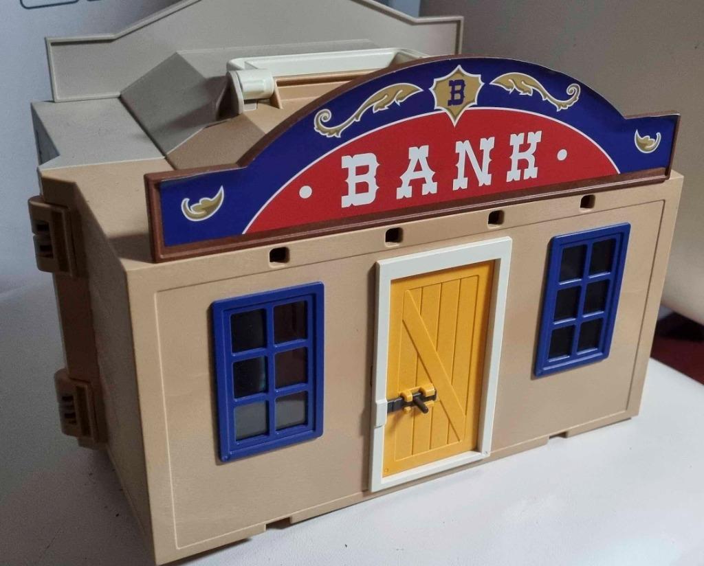 Playmobil western set in transportbox 4398, Enfants & Bébés, Jouets | Playmobil, Enlèvement, Utilisé, Ensemble complet