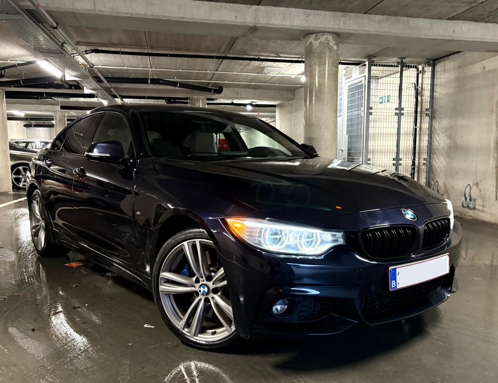 bmw 4 reeks 428i xdrive, Auto's, BMW, Automaat, 4 deurs, 4 cilinders, Blauw