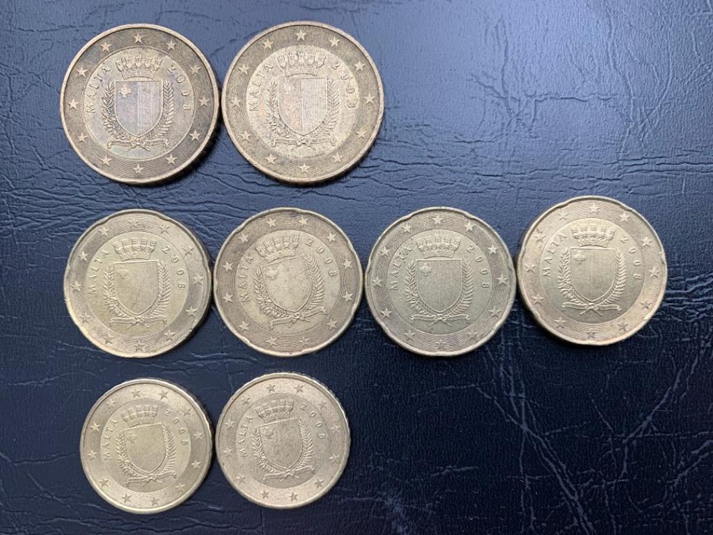 Malta euromunten, Postzegels en Munten, Ophalen of Verzenden, Malta, Losse munt