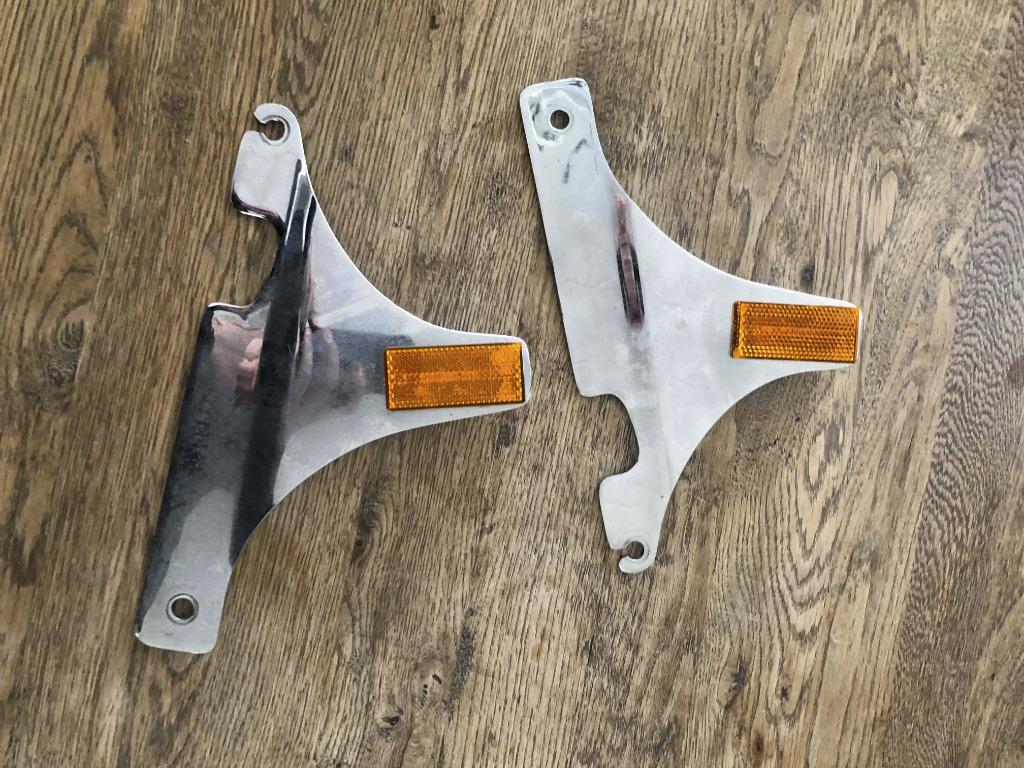 Harley Davidson Sissy Bar Brackets Set, Motos, Pièces | Harley-Davidson, Enlèvement ou Envoi, Utilisé