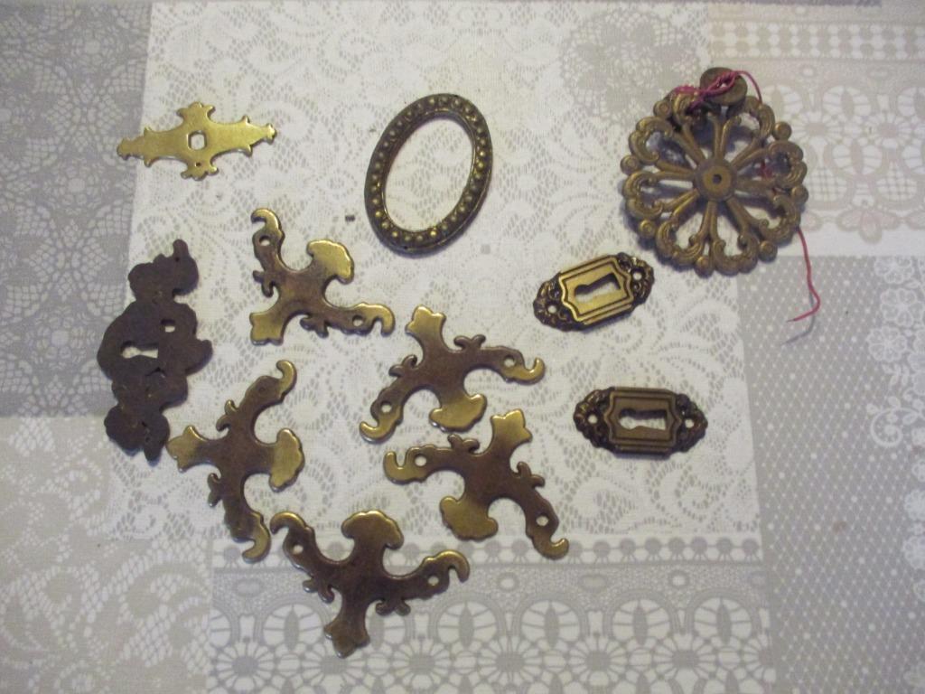 Set koper meubelbeslag, Ophalen of Verzenden, Koper