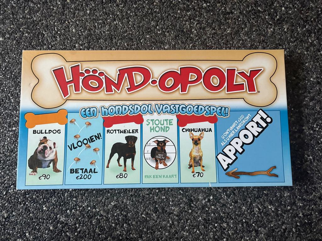 Hond-opoly gezelschapspel, Hobby & Loisirs créatifs, Jeux de société | Jeux de plateau, Enlèvement