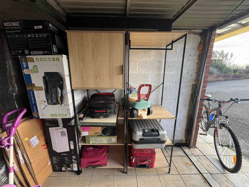 2 étagères (vestiaire), Maison & Meubles, Enlèvement, Comme neuf