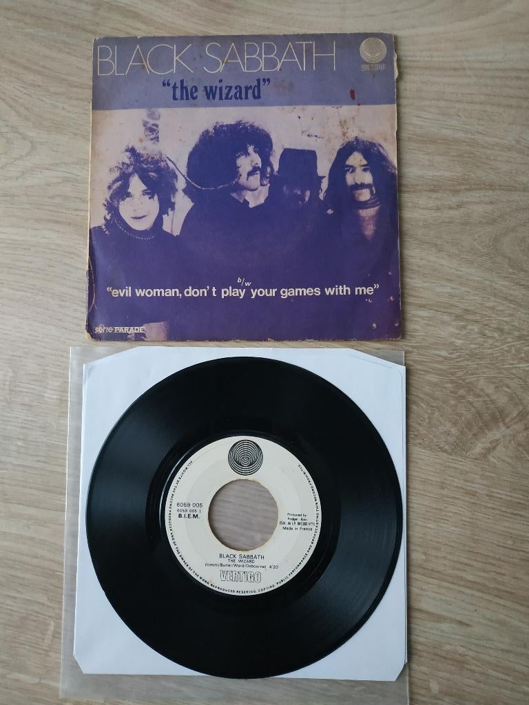 BLACK SABBATH WIZARD RARE SP, Envoi