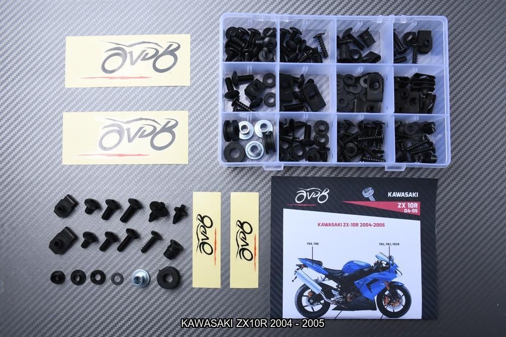 Kit visserie spécifique pour KAWASAKI ZX10R 2004 - 2005, Motos, Enlèvement ou Envoi, Neuf