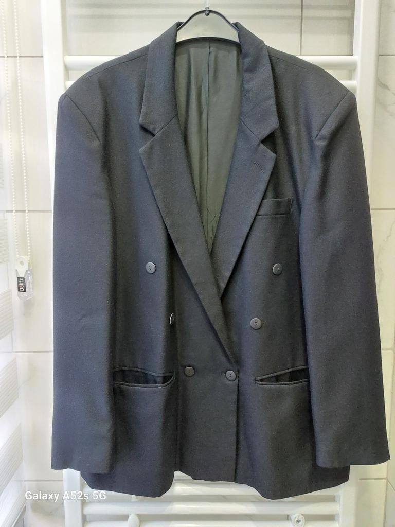Veste blazer homme neuf coton taille 54(XXL)  20 €, Enlèvement, Neuf, Gris