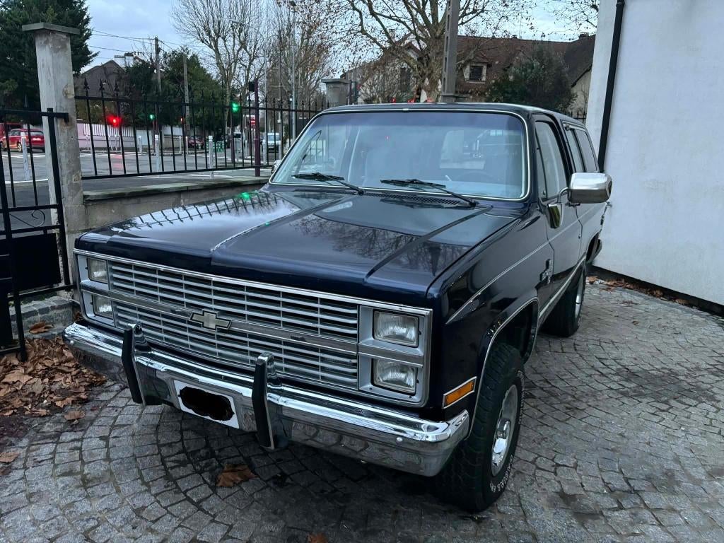 CHEVROLET BLAZER  K5, Auto's, Chevrolet, Automaat, Stof, 8 cilinders, Blauw
