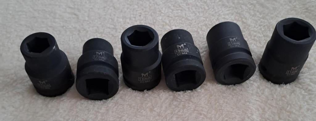 6 douille a choc neuve, Enlèvement, Neuf