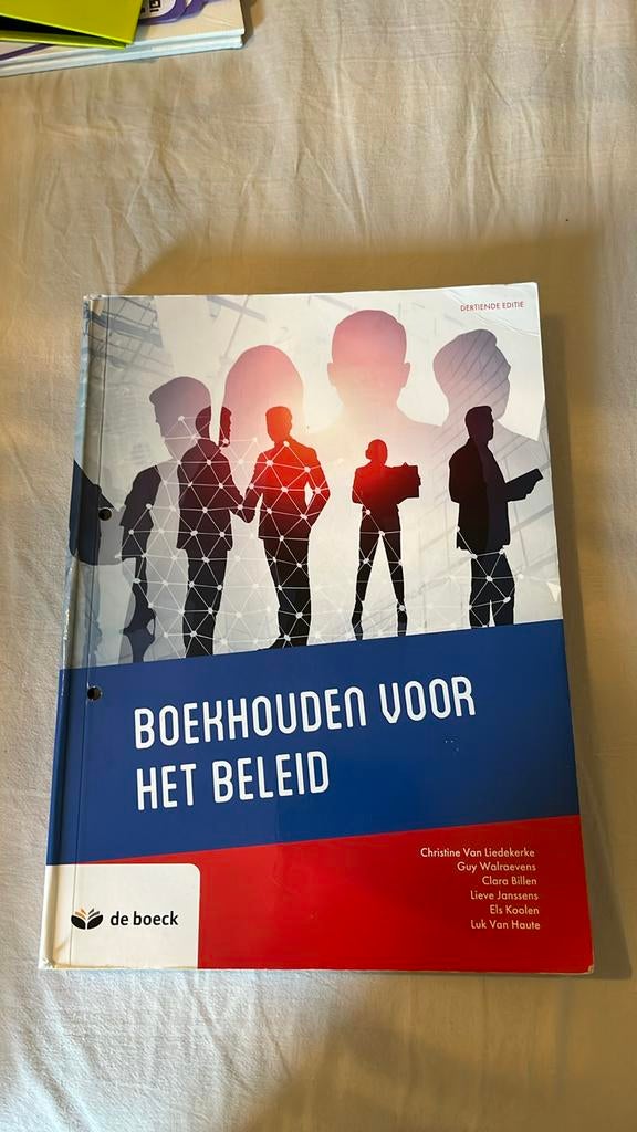 Boekhouden voor het beleid 2022, Gelezen, Ophalen of Verzenden, Van In, Nederlands