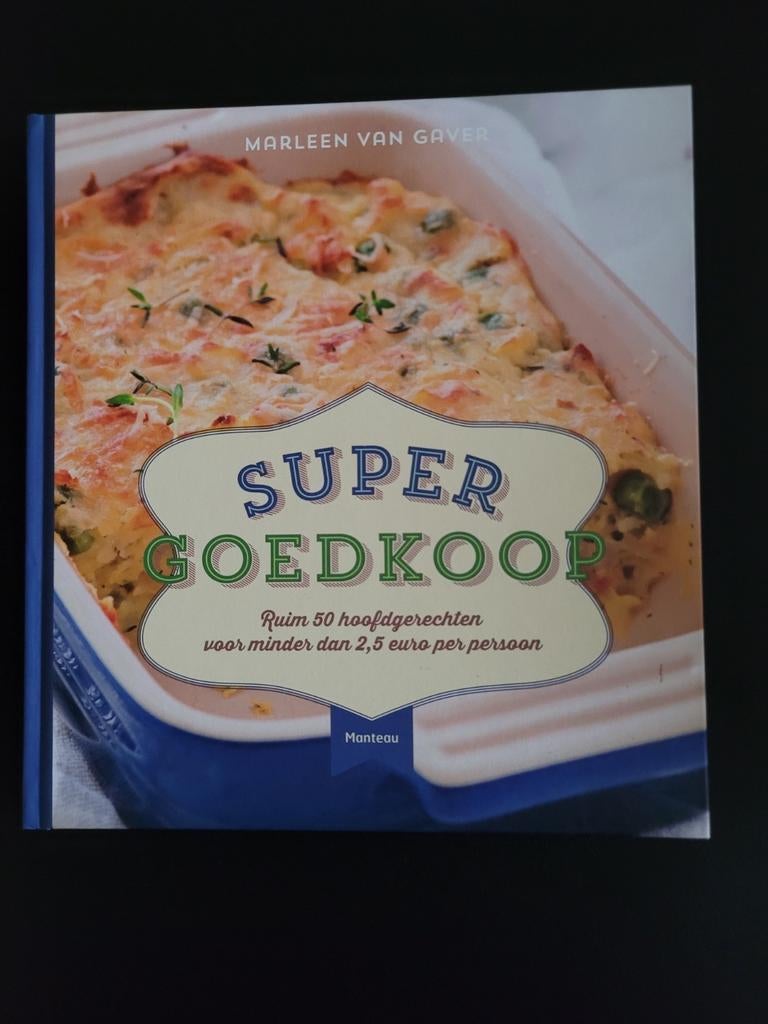 Marleen Van Gaver - Super goedkoop, Boeken, Marleen Van Gaver, Hoofdgerechten, Ophalen of Verzenden, Zo goed als nieuw