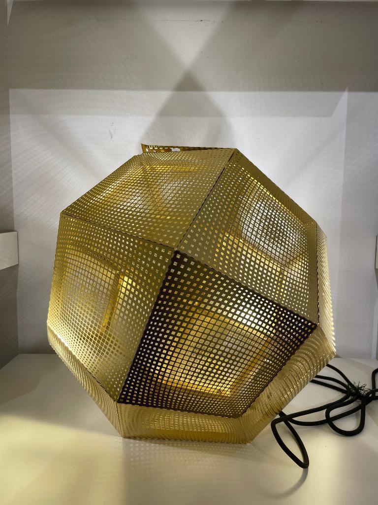 Suspension en laiton Tom Dixon 50 cm - Eclectic collection, Ophalen, Gebruikt, Metaal, 50 tot 75 cm