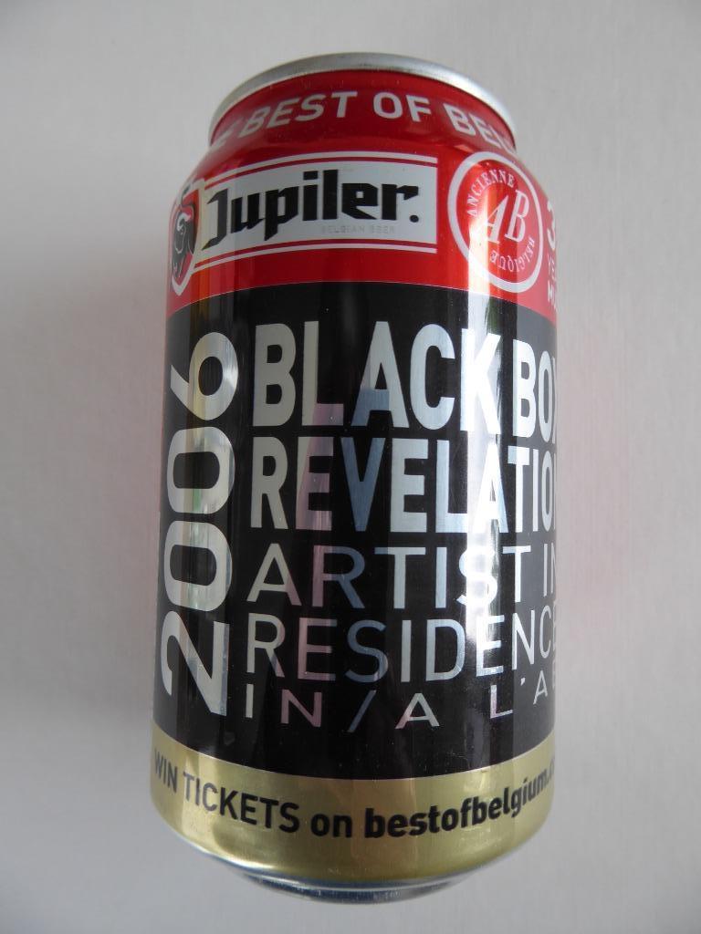 BLACK BOX REVELATION:BIERBLIK JUPILER/AB 35 JAAR(33 CL-LEEG!, Ophalen, Gebruikt, Frisdrank, Overige merken