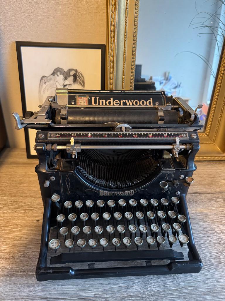 Antiek typemachine 1919, Antiek en Kunst, Ophalen