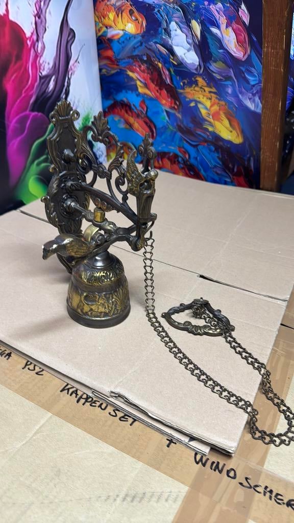 Kloosterbel, Antiek en Kunst, Antiek | Brons en Koper, Ophalen