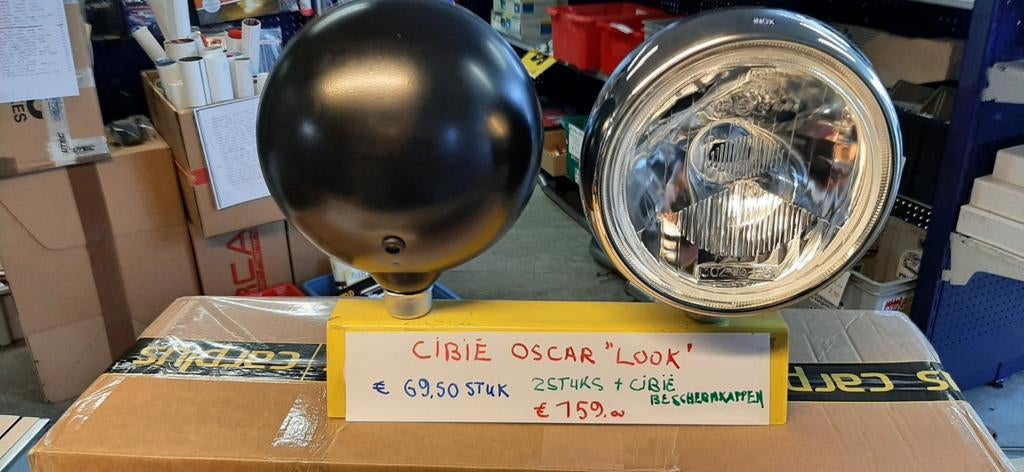 Rally lampen Cibie Oscar look, Ophalen of Verzenden