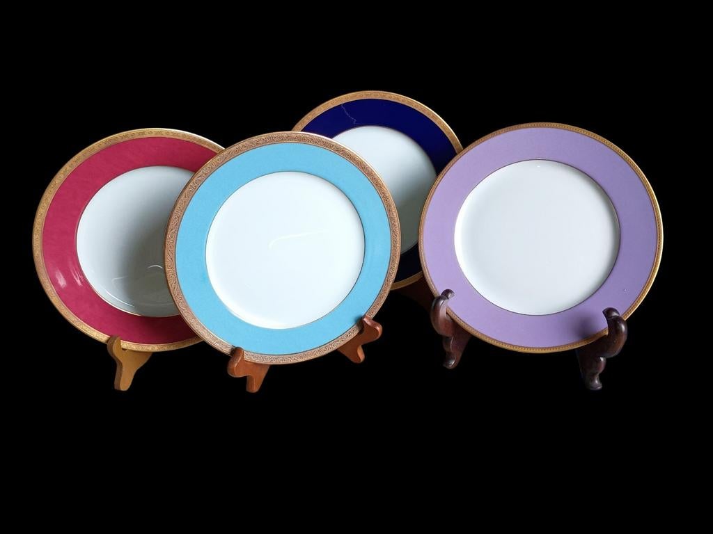 Haviland Limoges 1842 ,24-karaats gepolijst goud met inleg v, Enlèvement ou Envoi