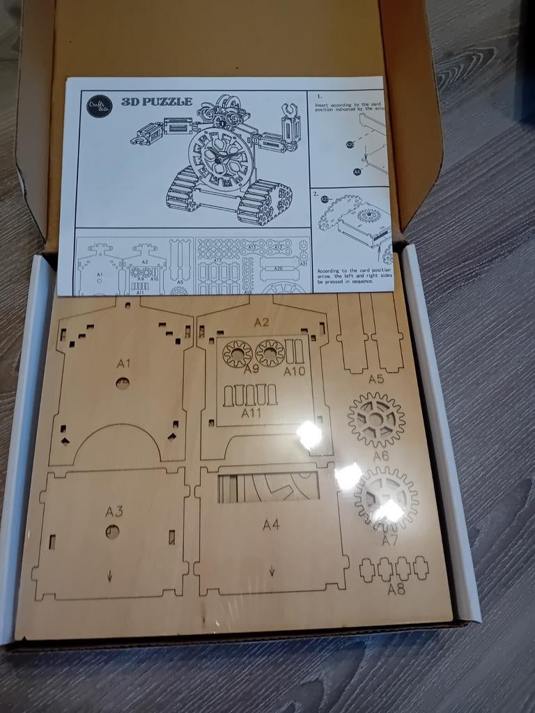 Craft & co 3D bouwpakket, Ophalen of Verzenden, Nieuw, Knutselwerk