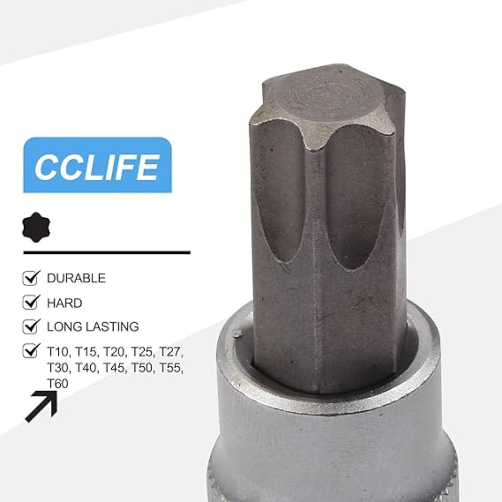 CCLIFE 34 delige set met torx doppen SNELLE GRATIS LEVERING, Auto diversen, Autogereedschap, Verzenden, Nieuw