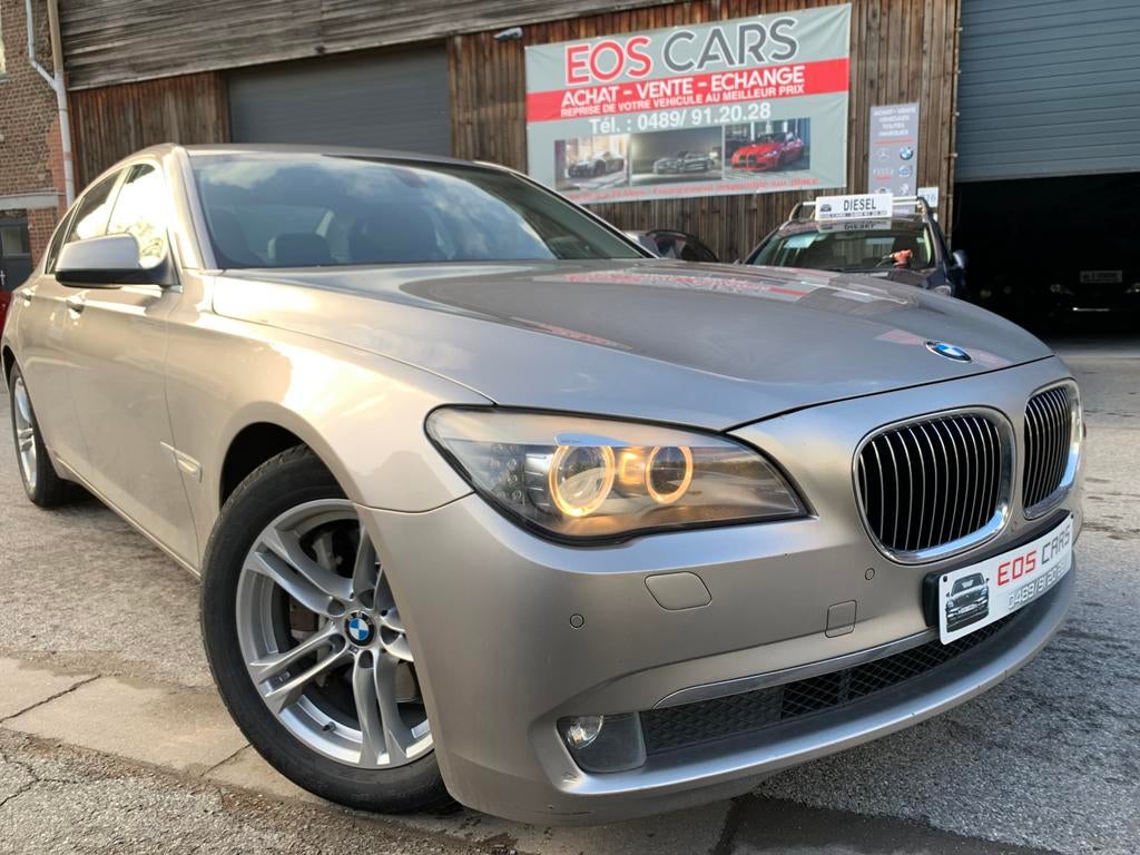 BMW 730LD SIEGE COMFORT XENON GPS AUTO GARANTIE 12 MOIS, Auto's, Automaat, 7 Reeks, Leder, Bedrijf